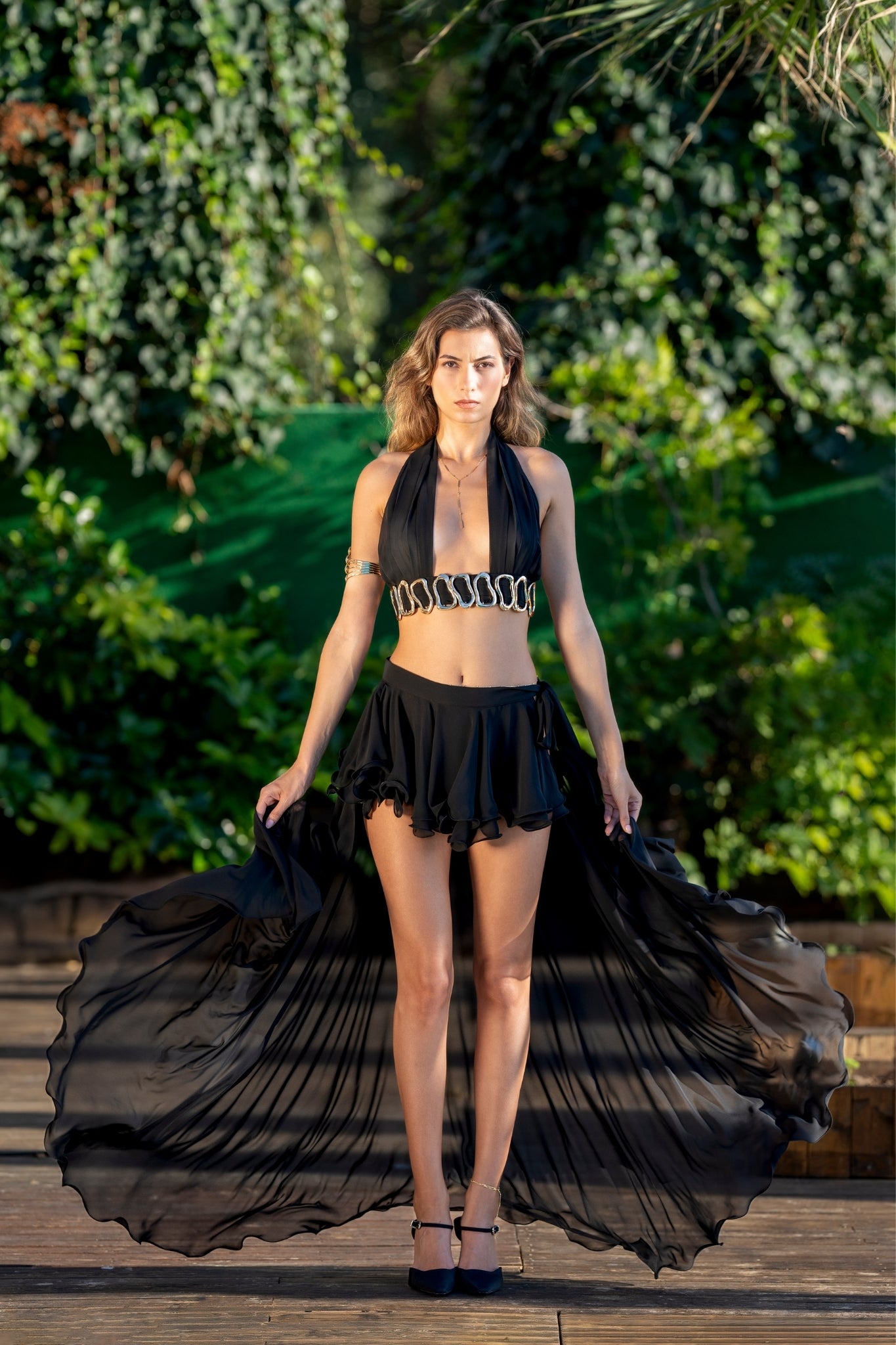 MARYLN SKIRT IN BLACK