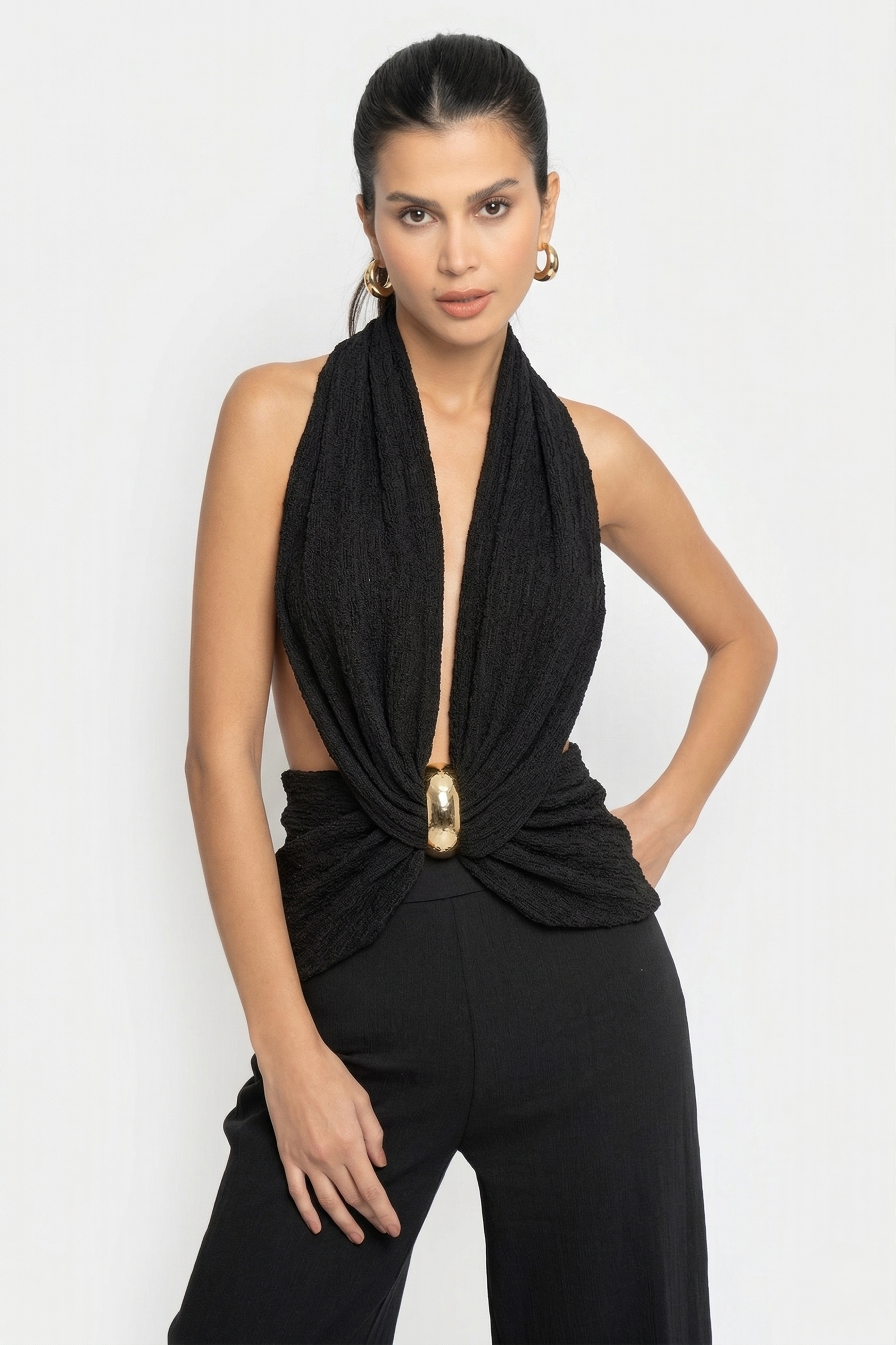 BLACK MARIN BUTTERFLY TOP
