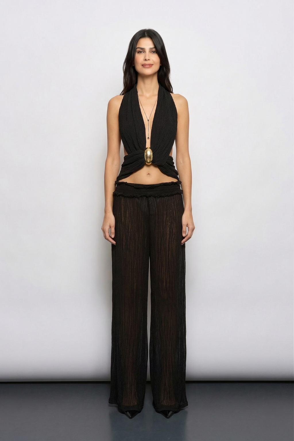 BLACK MARIN BUTTERFLY TOP