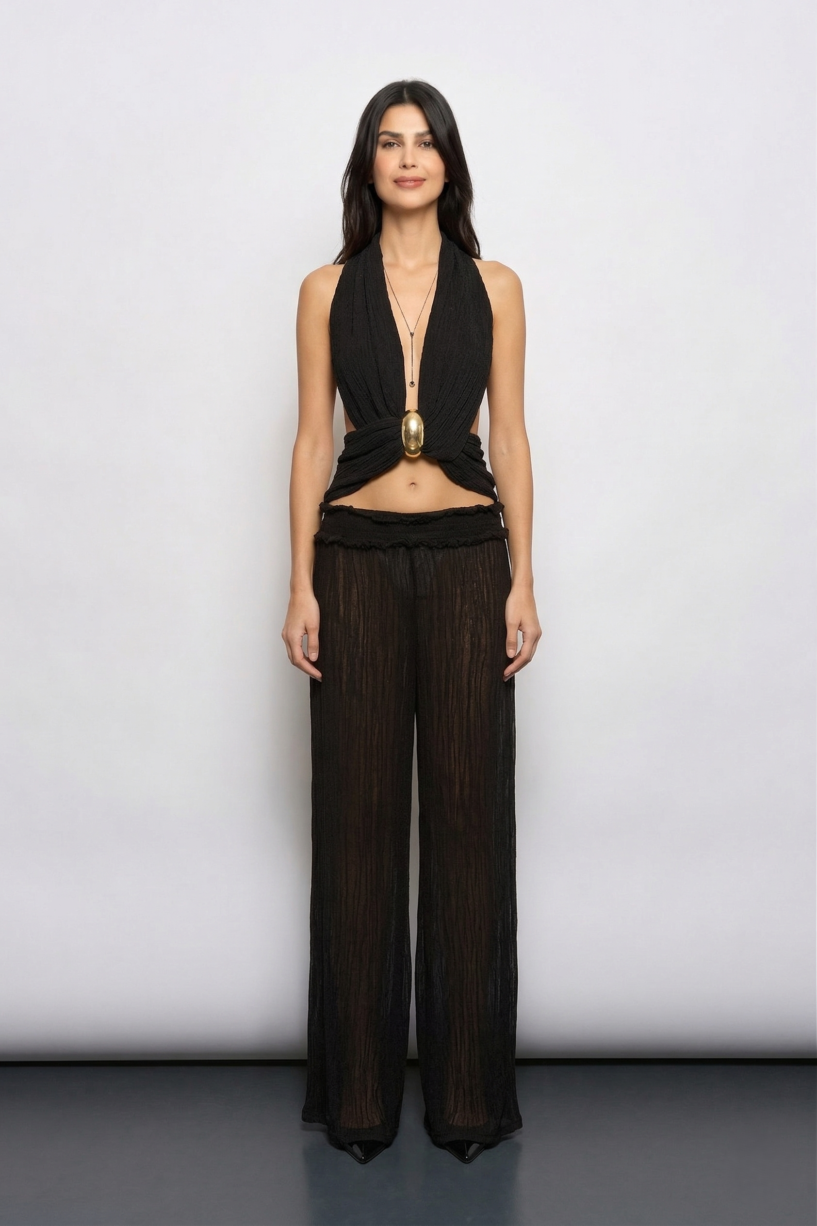 BLACK MARIN BUTTERFLY TOP