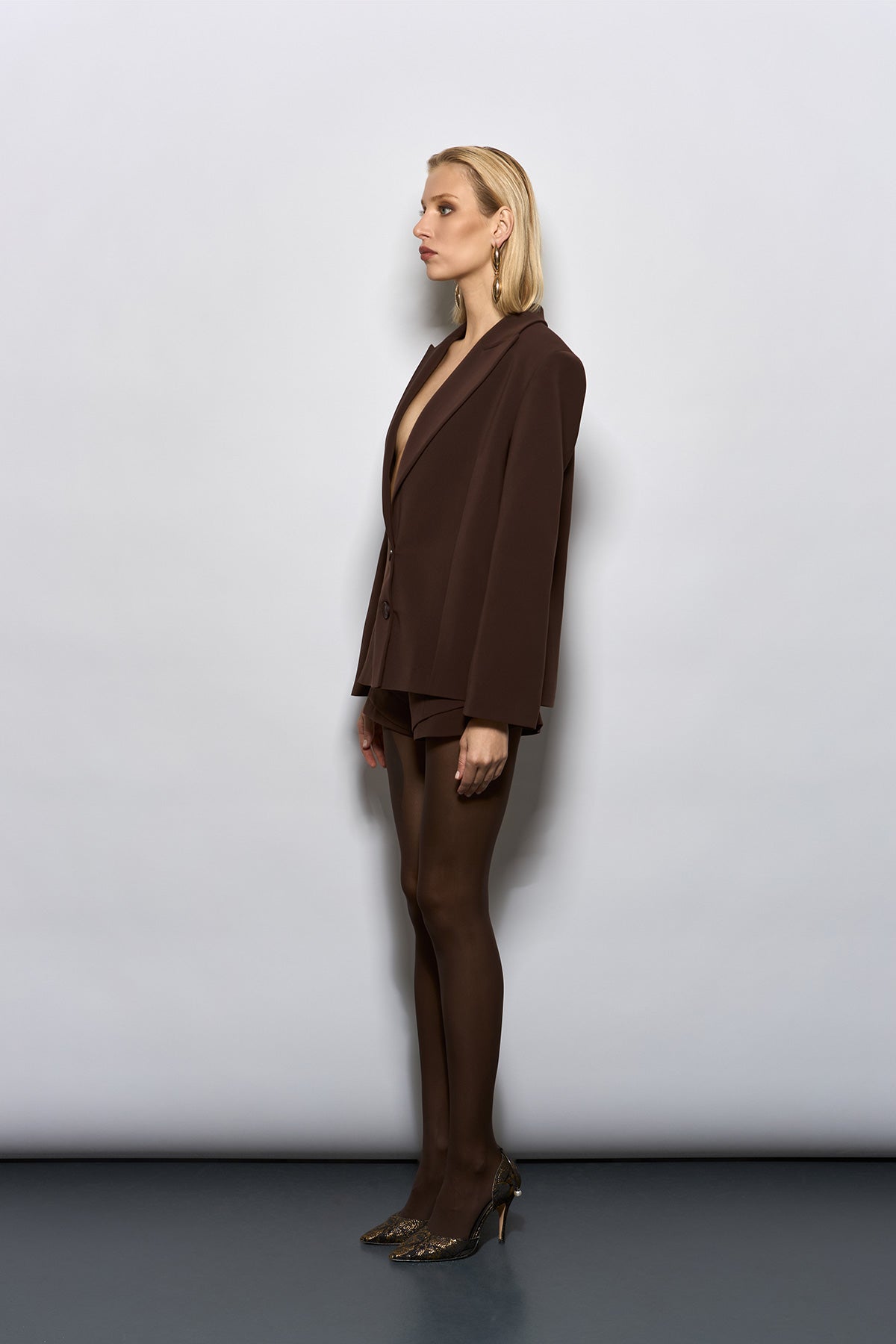 KAHVERENGİ BLAZER CEKET