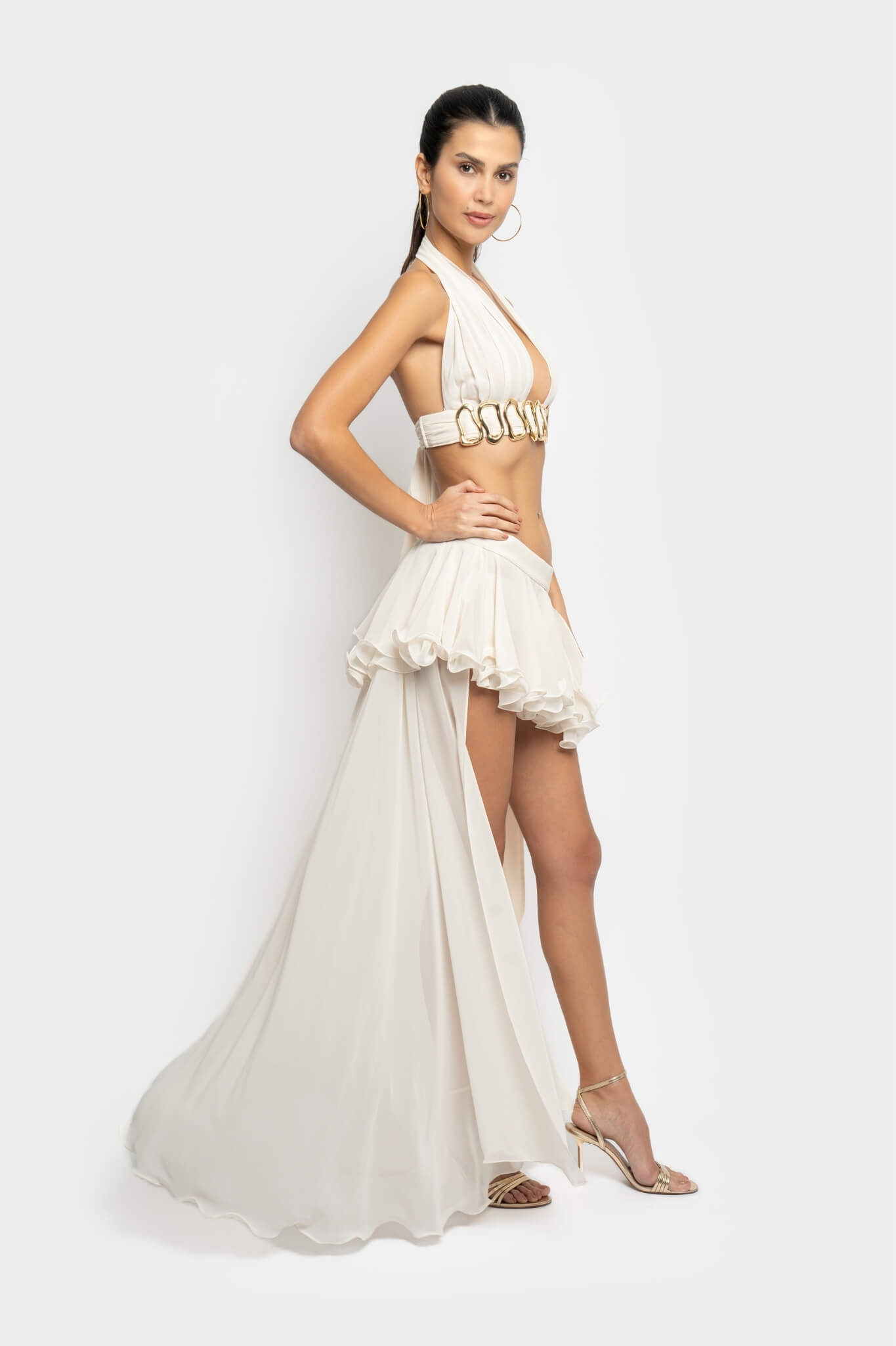 MARYLN SKIRT IN ECRU