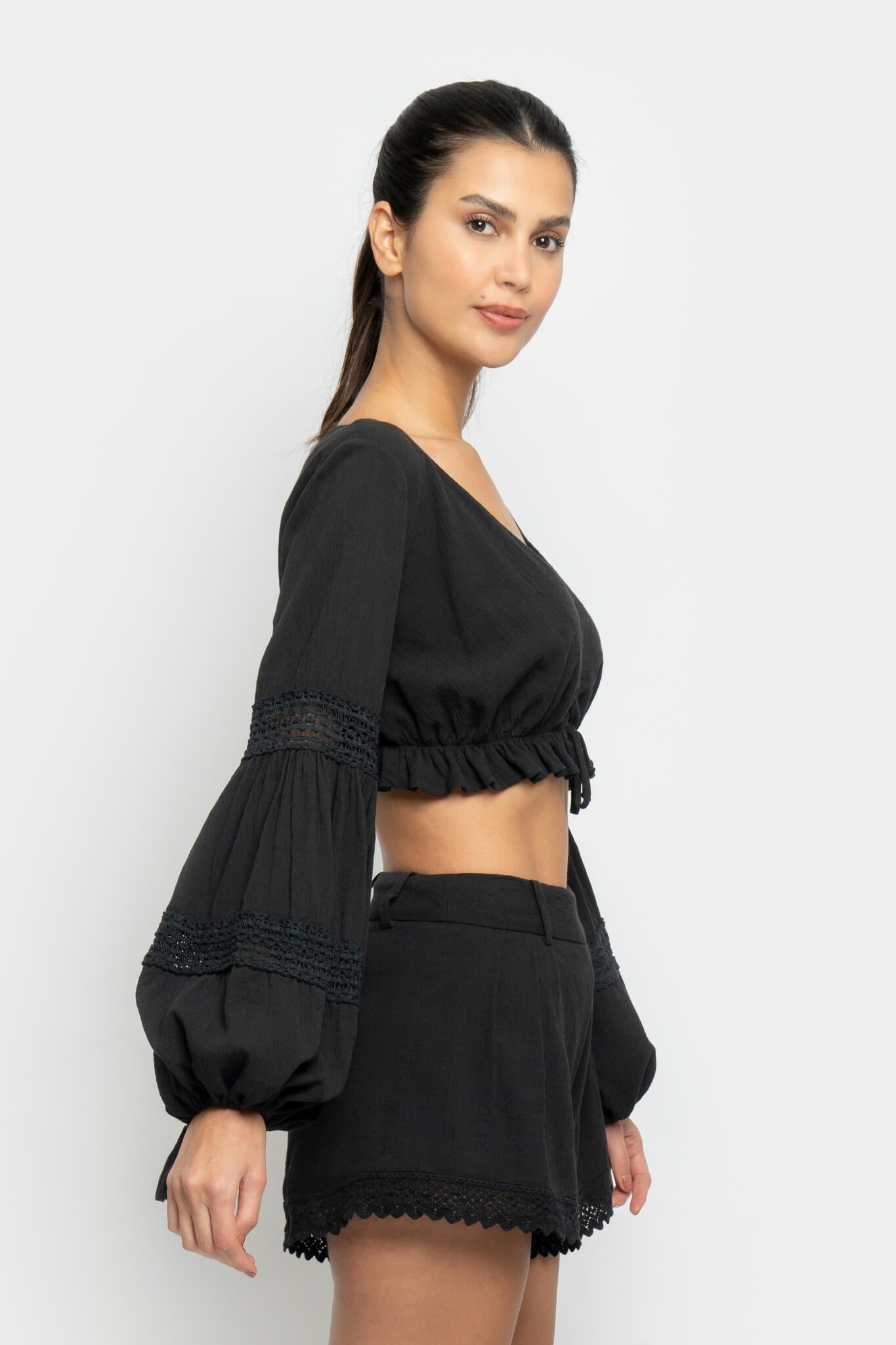 TWILLY TOP & SHORTS SET