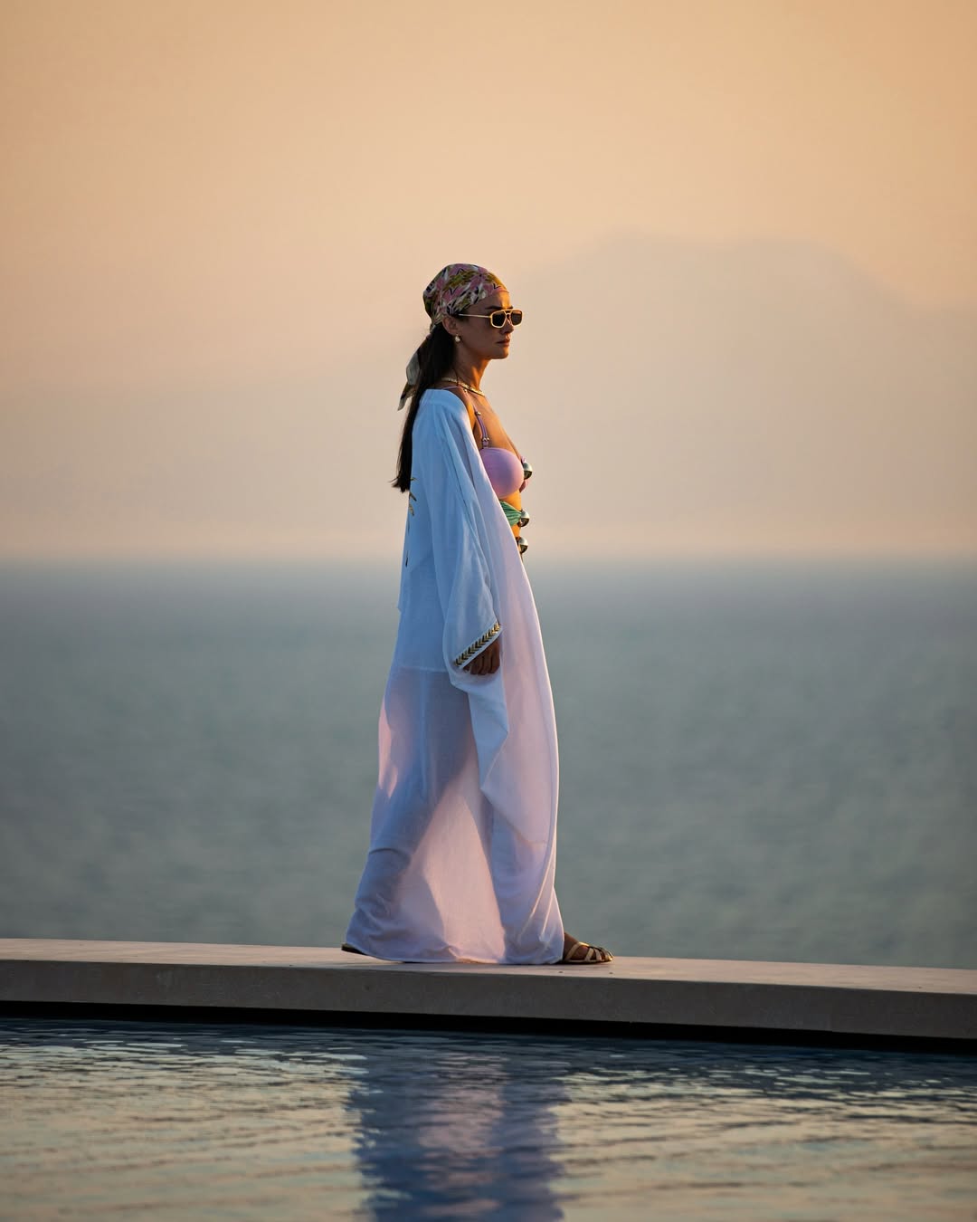 WHITE PEARL KIMONO